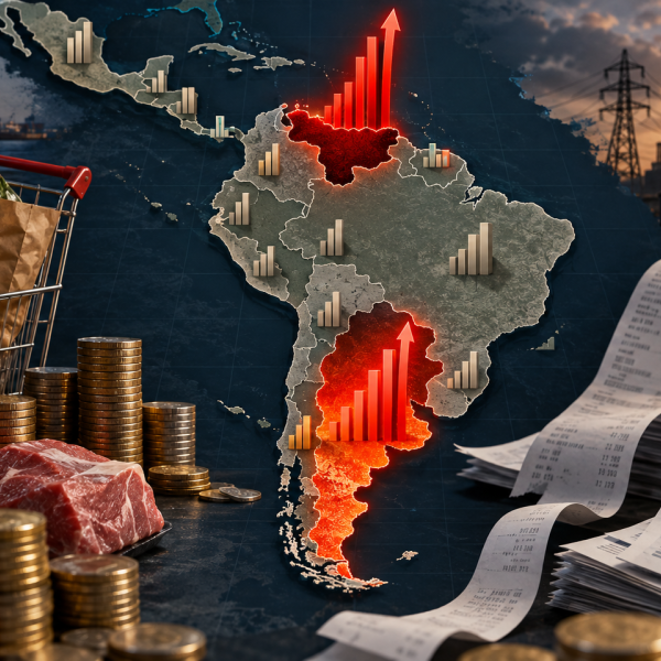 Ranking de inflación en América Latina: Argentina ocupa el segundo lugar detrás de Venezuela