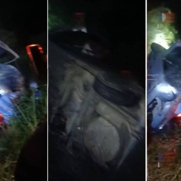 Murieron dos hinchas de Juventud Antoniana tras un siniestro vial sobre ruta 34. Hay 3 heridos de gravedad