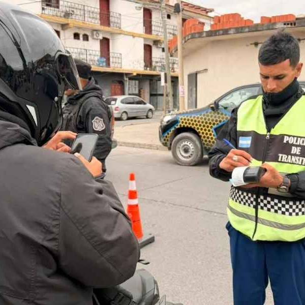 Mayor orden y seguridad en la ciudad de Salta: Tránsito secuestró más de 50 motos en diferentes controles
