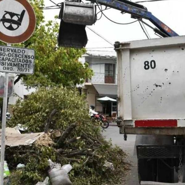 Hay vecinos que no tienen ni respeto ni empatía: El municipio limpió un basural en un sector exclusivo para personas con discapacidad en el centro salteño