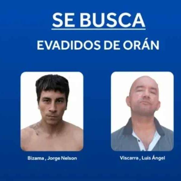 Anoche recapturaron a uno de los tres presos que se fugaron de una comisaría en Orán