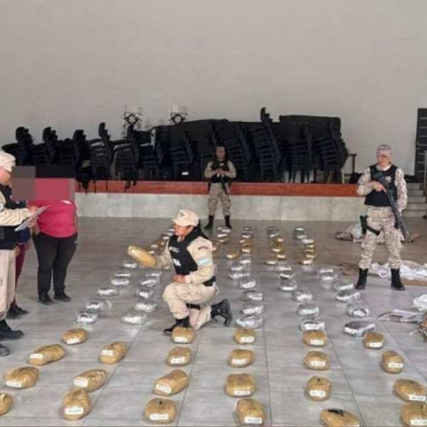 En Salta, prefectura secuestró más de 122 kilos de droga valuados en casi 476 millones de pesos