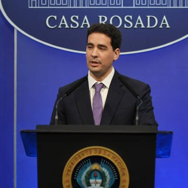 El vocero presidencial y el rumbo económico: 