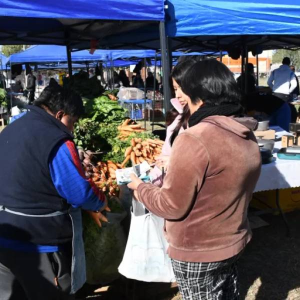 Familias de la zona sur aprovecharon las promociones de “El Mercado en tu barrio”