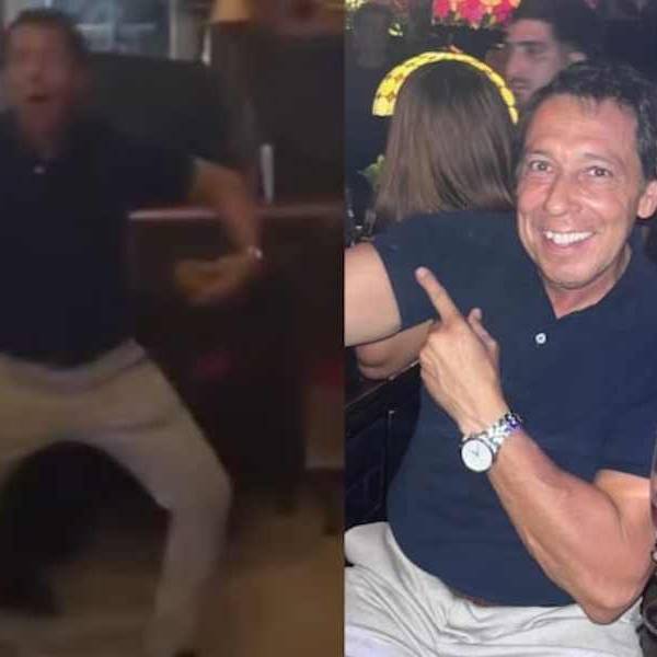 Fuerte malestar en Brasil por el video del papá de Agostina Páez imitando el gesto racista de su hija