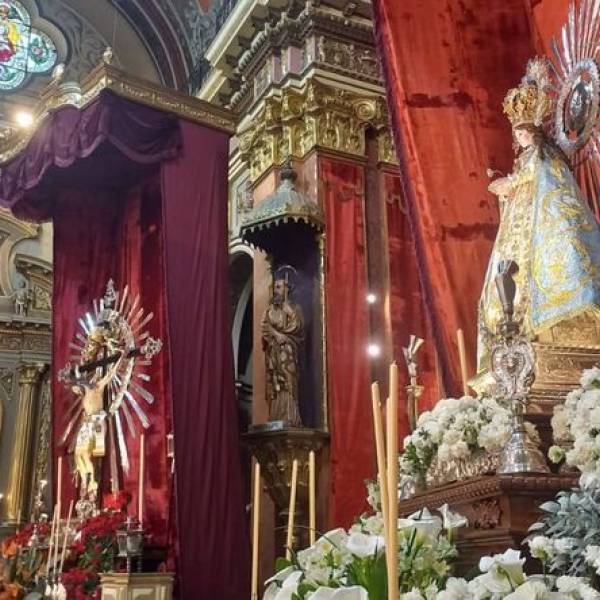 Este sábado entronizan las imágenes del Señor y la Virgen del Milagro