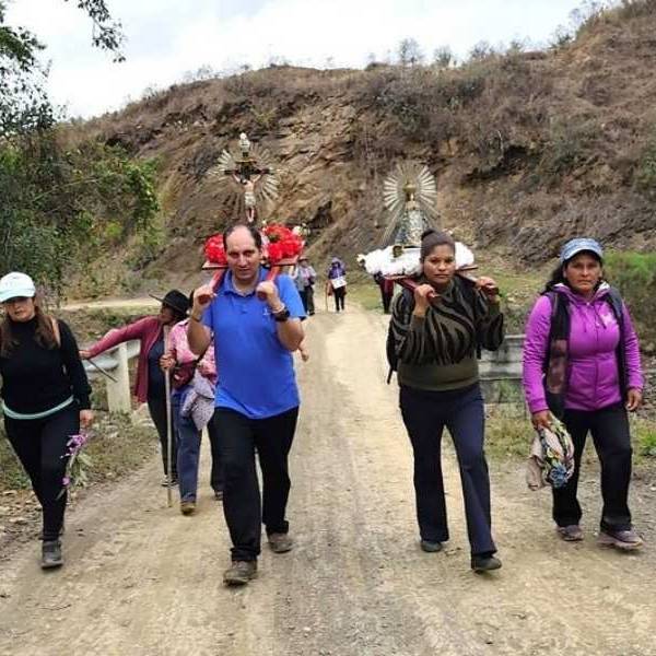 Emocionante: Los Peregrinos de Santa Victoria Oeste iniciaron la caminata de más de 500 km para encontrase con el Señor y la Virgen del Milagro