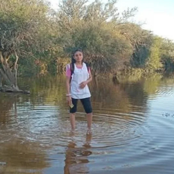 Por la crecida del rio Bermejo y con las escuelas inundadas, Educación implementa clases virtuales