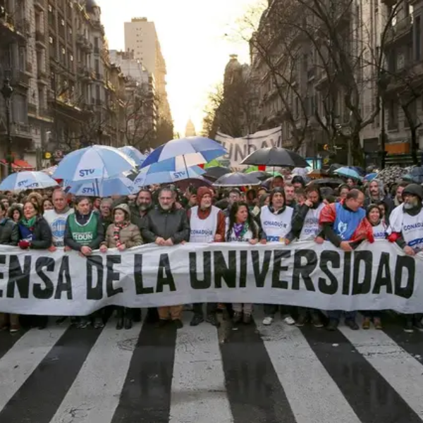 Las universidades nacionales rechazan la nueva ley de financiamiento que impulsa el Gobierno de Milei