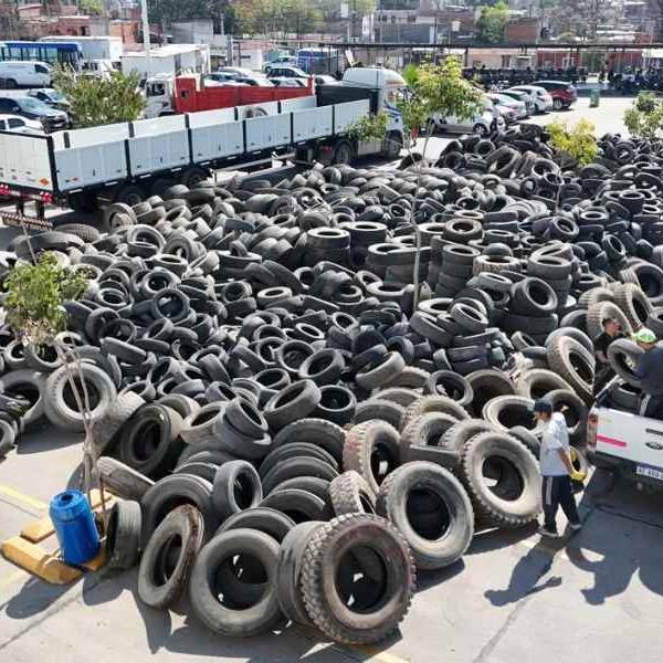 El Neumatón de la ciudad ya superó las dos mil toneladas