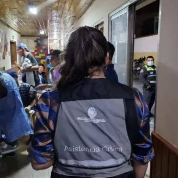 Ciudad de Salta: El Hogar de Noche registró una ocupación máxima de 62 personas ante el descenso de temperaturas