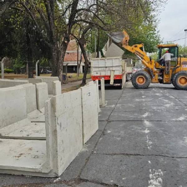 Las obras pluviales en San Martín y Olavarría prevendrán inundaciones