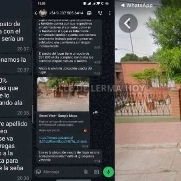 ¡Alerta! Por redes sociales estafan con falsos alquileres turísticos en Chicoana