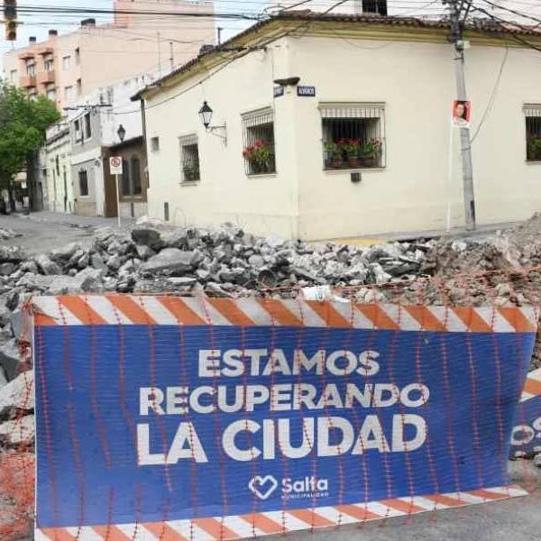 La obra que lleva adelante la Municipalidad en la calle Catamarca solucionará definitivamente los hundimientos y anegamientos