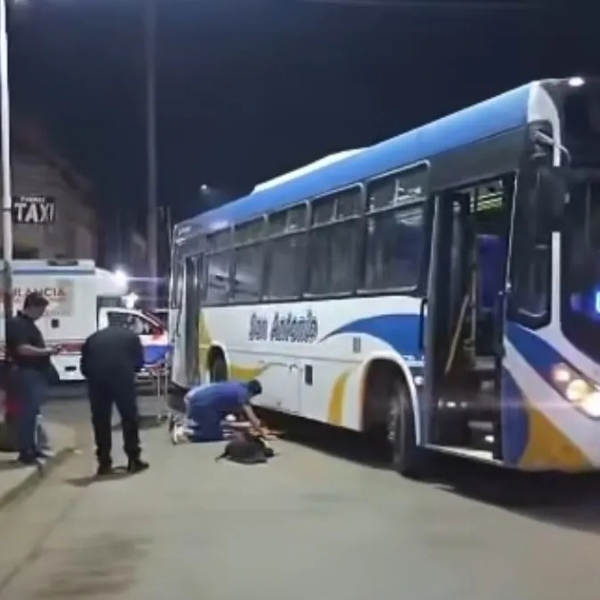 En el norte de Salta un hombre perdió la vida tras ser atropellado por un colectivo