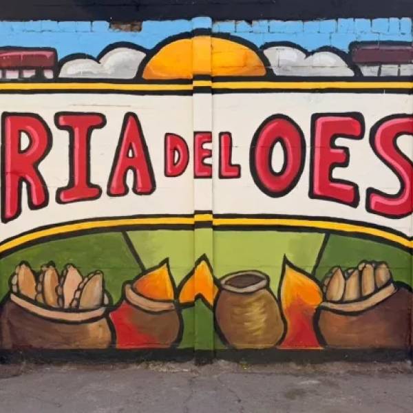 La Municipalidad avanza con la recuperación urbana y puesta en valor de la Feria del Oeste sobre Avenida San Martín