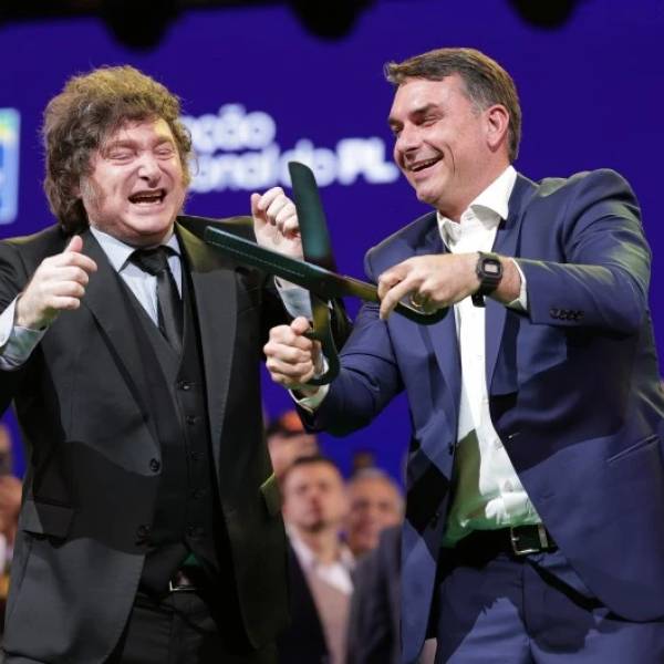 Una encuesta revela que el apoyo de Milei a Bolsonaro aumenta las chances de Lula