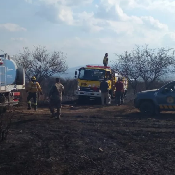 Un incendio de grandes proporciones arrasó 90 hectáreas en el campo militar de Salta