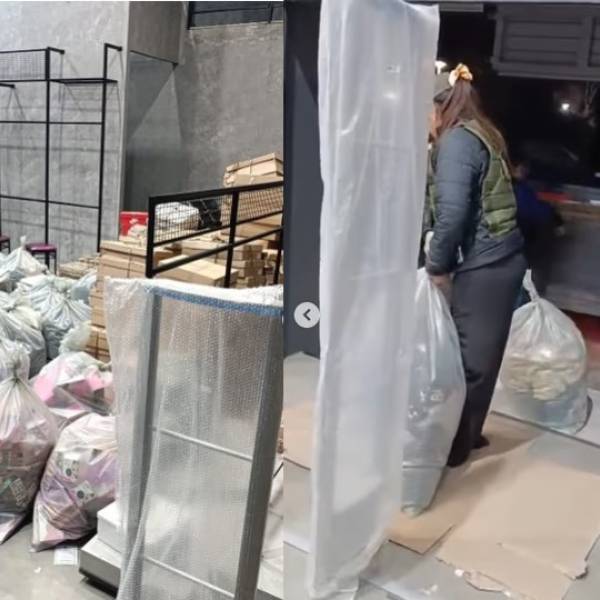 Gendarmería y otras fuerzas federales están decomisando ropa de contrabando en ferias americanas y comercios de Salta