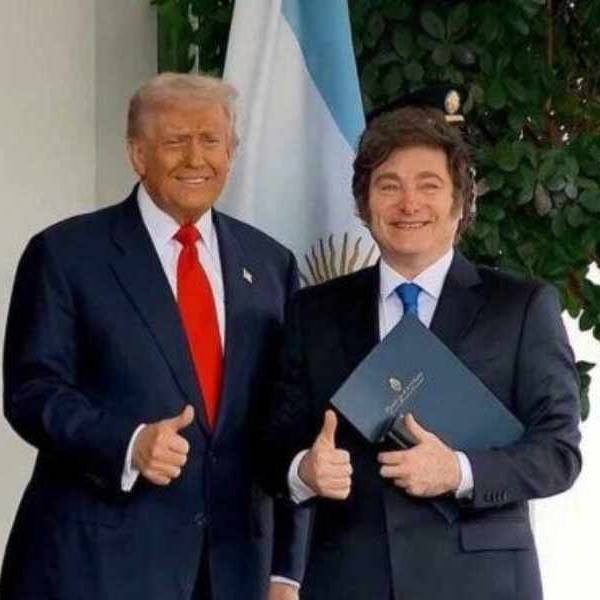 Trump a Milei en la Casa Blanca: 