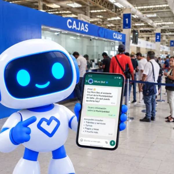 Muni Bot: Desde este 1 de octubre podés hacer tus gestiones en la Municipalidad de Salta por Whatsapp