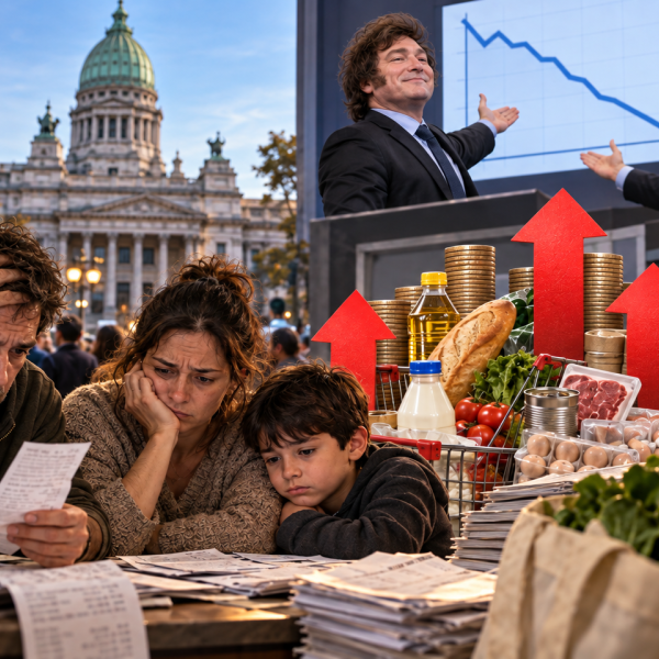 “La inflación baja... pero para arriba”: el insólito malabarismo teórico de Milei y Caputo