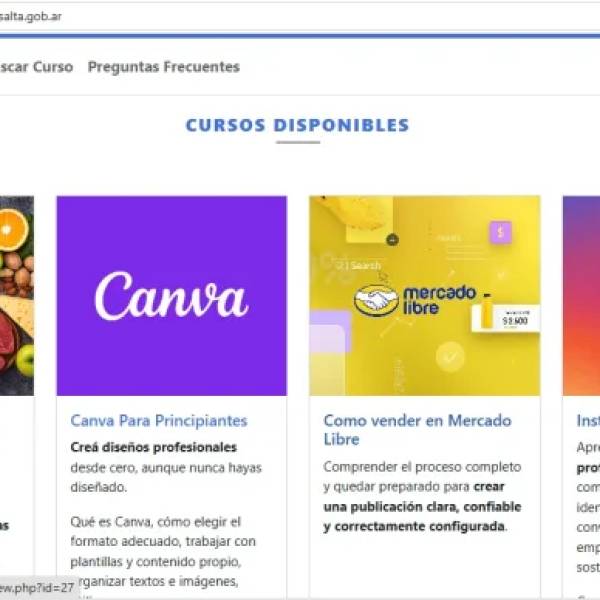 Aprendé a tu ritmo y gratis: La Municipalidad de Salta lanza su nueva Academia Virtual