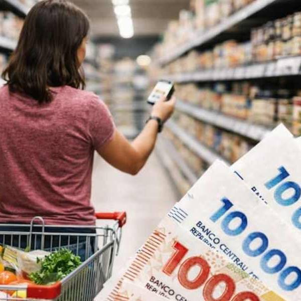 La inflación de marzo fue de 3,4% y acumuló 9,4% en los primeros tres meses del año