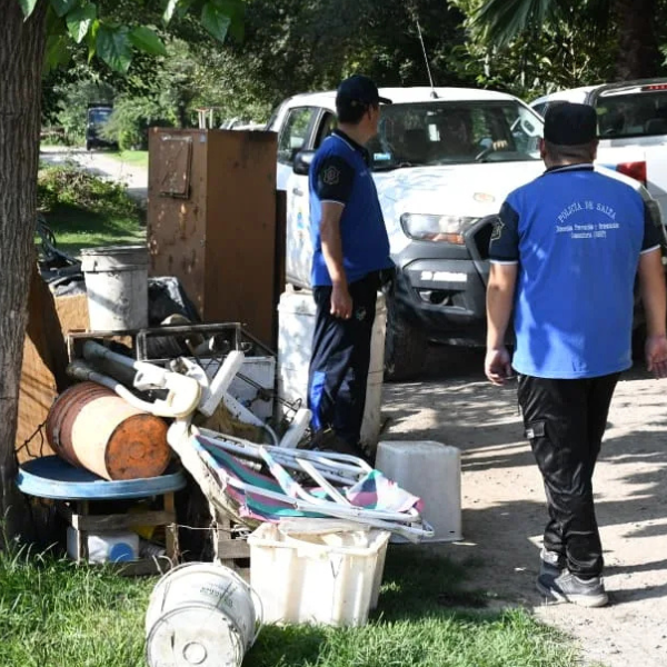 Importante participación vecinal en el mega operativo de descacharrado