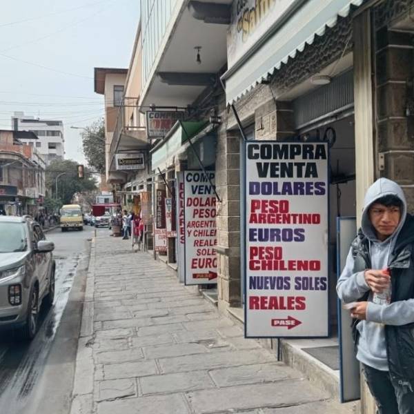 El boliviano se fortalece en las ciudades fronterizas de Bermejo y Yacuiba (Tarija) en comparación al peso argentino que está en caída libre