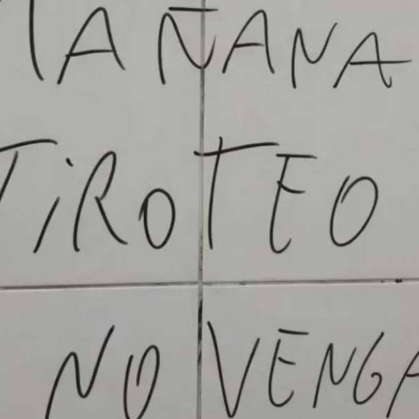 “Mañana tiroteo”: aparecieron amenazas en colegios de al menos cinco provincias. Se aplicaron  protocolos de emergencia