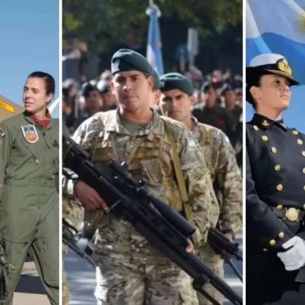 Los nuevos sueldos de las Fuerzas Armadas desde septiembre 2026: Un voluntario cobrará $ 782.000  y un general más de $3.000.000