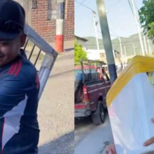 Su padrastro lo echó a la calle pero Enzo no se rindió y 13 años después recuperó la casa de su mamá: Hoy vecinos solidarios lo ayudan a reconstruirla