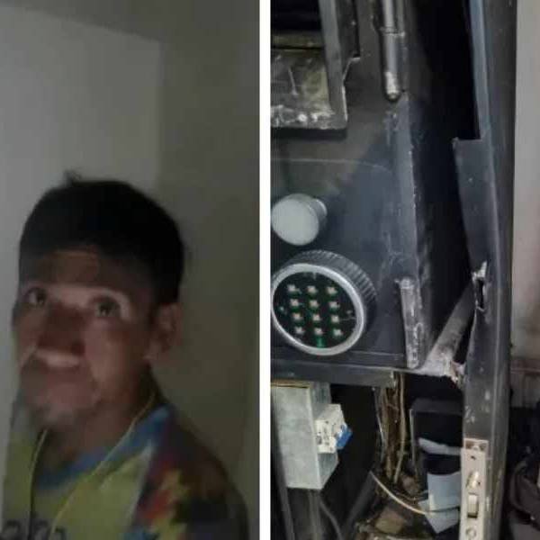 Detuvieron al hombre que destrozó la estación de carga de SAETA. 