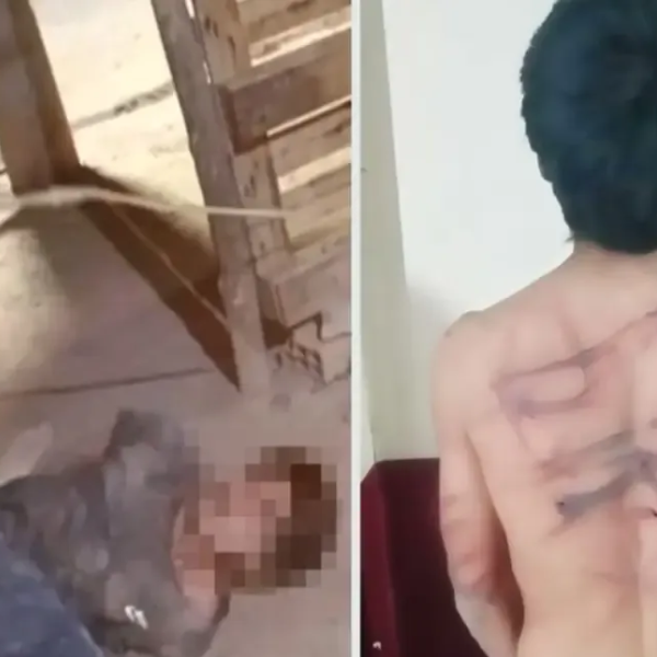 En el sur de Salta un joven fue atrapado robando una moto y los vecinos lo castigaron a latigazos: 