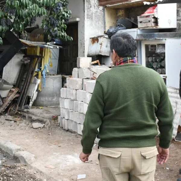 Patrulla Ambiental intervino en el barrio 17 de Octubre tras denuncias por un acumulador de residuos