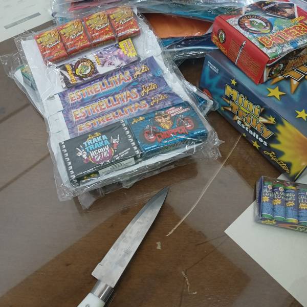 Secuestro de pirotecnia sonora: Un inspector municipal fue agredido durante un decomiso