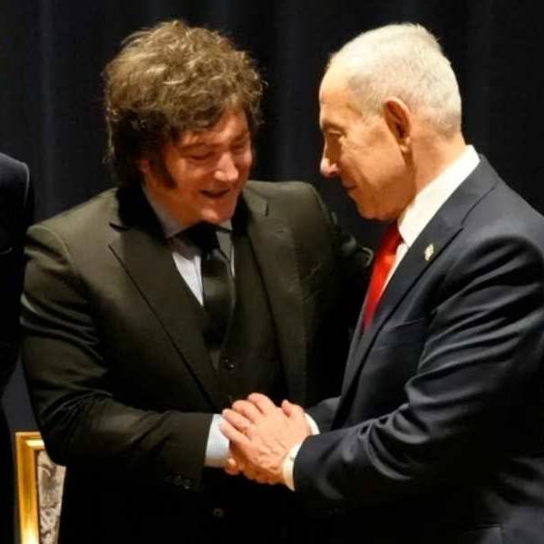 Netanyahu se encontró con  Milei y elogió su plan económico: 