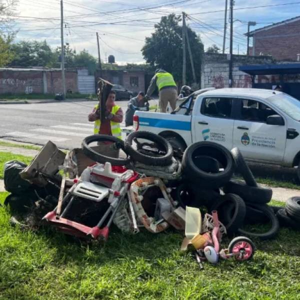 Destacan la gran participación de vecinos de zona oeste en el operativo de descacharrado que lleva adelante la Municipalidad de Salta