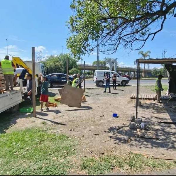 La Municipalidad sigue recuperando espacios públicos: esta vez al lado de la rotonda de Limache