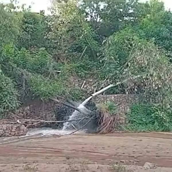 Bolivia sigue vertiendo aguas cloacales sobre la localidad salteña de Salvador Mazza: 