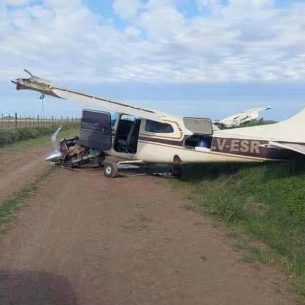 Santa Fe: Una avioneta con cocaína realizó un aterrizaje forzoso cerca de Arequito
