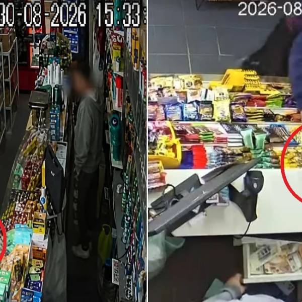 ¡No le salió bien! En Metán un ladrón asaltó a un comerciante, pero terminó reducido a golpes y bañado en gas pimienta por los vecinos