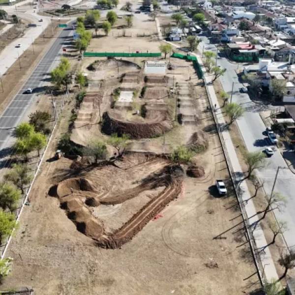 El Municipio de Salta comenzó el reacondicionamiento del Bike Park de zona norte