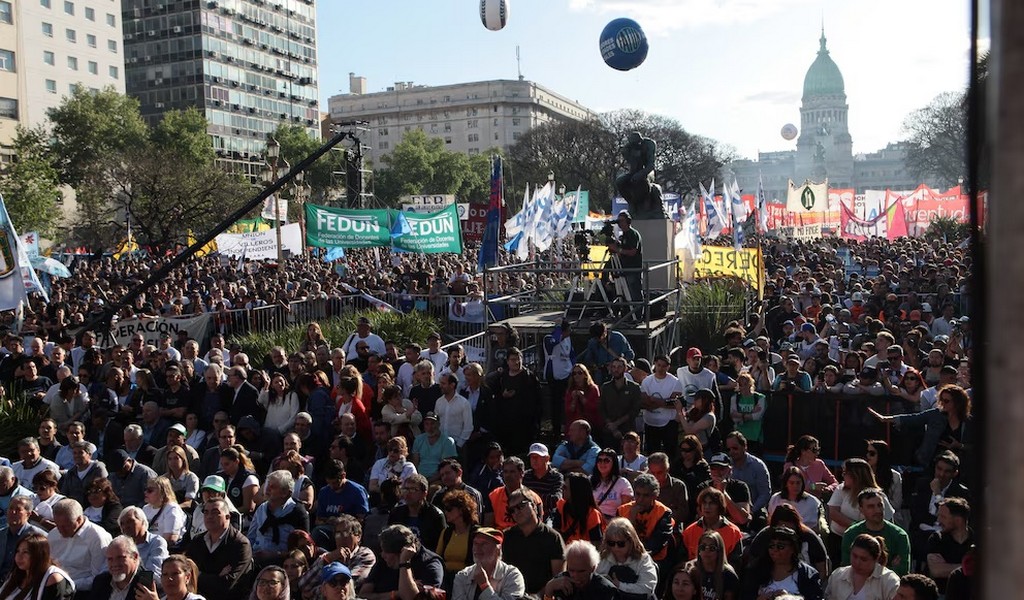 Las universidades públicas se movilizan el jueves en todo el país para reclamar por la ley de Financiamiento