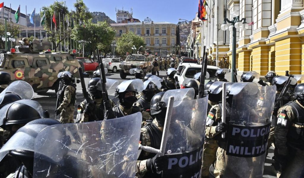 ¡Intento de golpe de Estado en Bolivia!