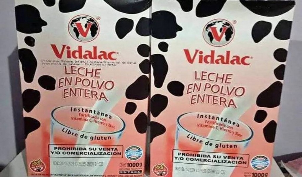 Venden por Facebook la leche que el Gobierno le entregó a una Fundación