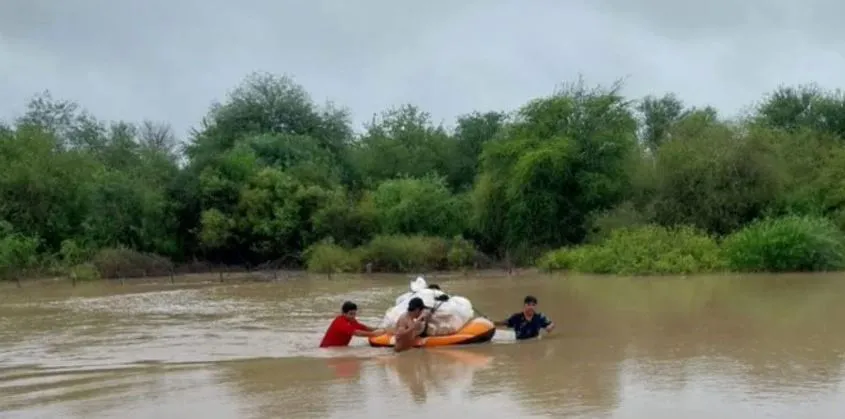 Las intensas lluvias en Bolivia podrían provocar una nueva crecida del río Pilcomayo