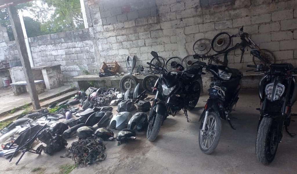 Desbarataron una banda que operaba en Cerrillos y Rosario de Lerma dedicada al robo y desguace de motocicletas