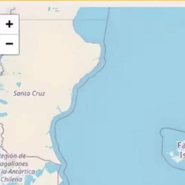 Indignante: el sitio web de Correo Argentino publicó un mapa que nombraba 
